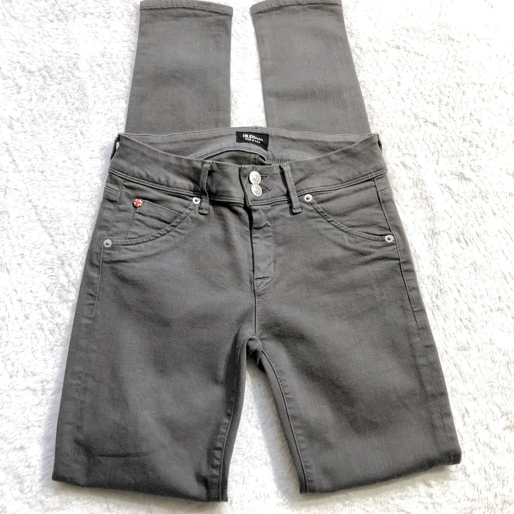 Hudson Collin Mid-Rise Skinny Jeans - Picture 4 of 10